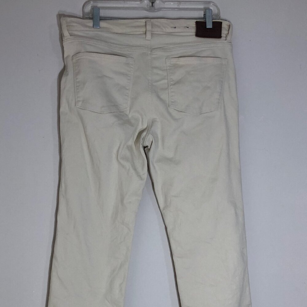 LRL Lauren Jeans Co. Women's FIve Pocket White Jeans Size 14 #NewEnglandCasual - Picture 9 of 13